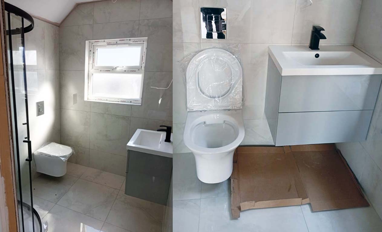 They did a fantastic job renovating our bathroom.